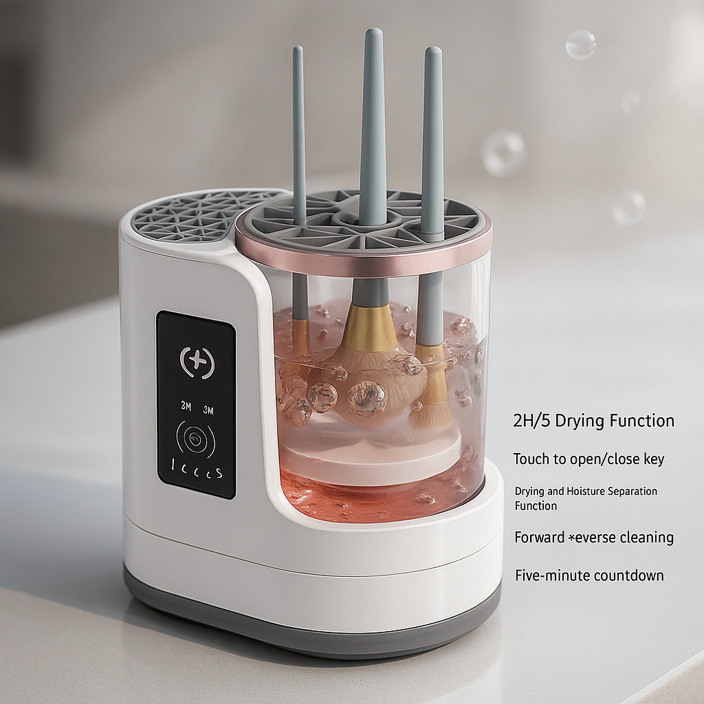 CleanBrush™ – Electric Makeup Brush Cleaner