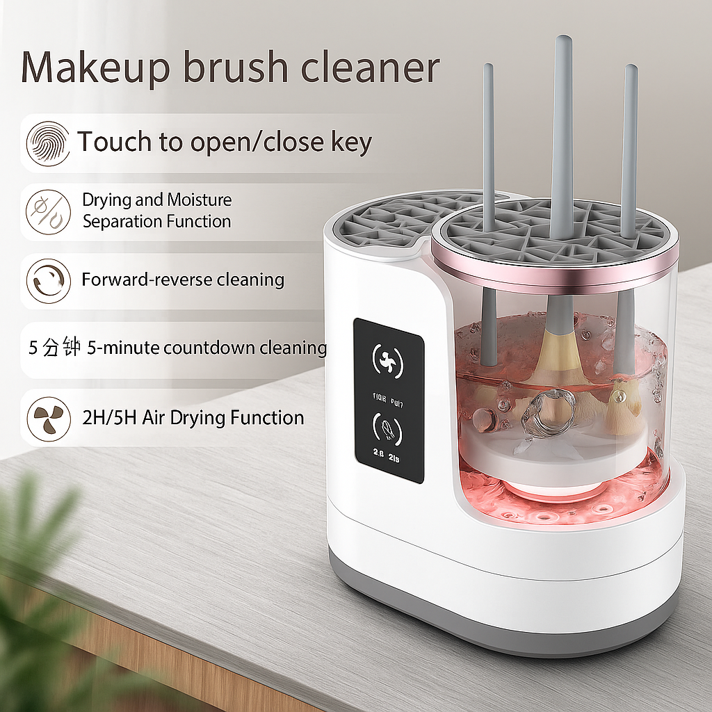 CleanBrush™ – Electric Makeup Brush Cleaner