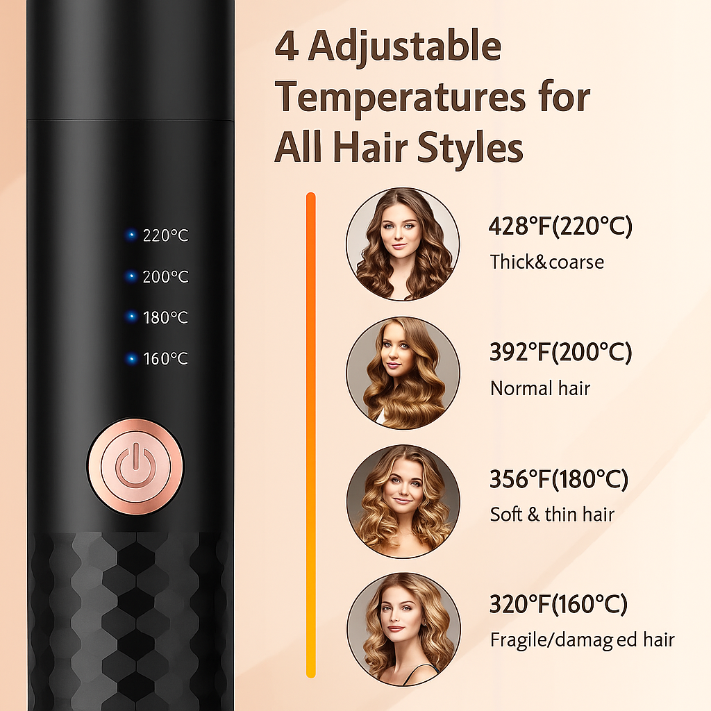 Automatic Hair Curler – Effortless Professional Styling