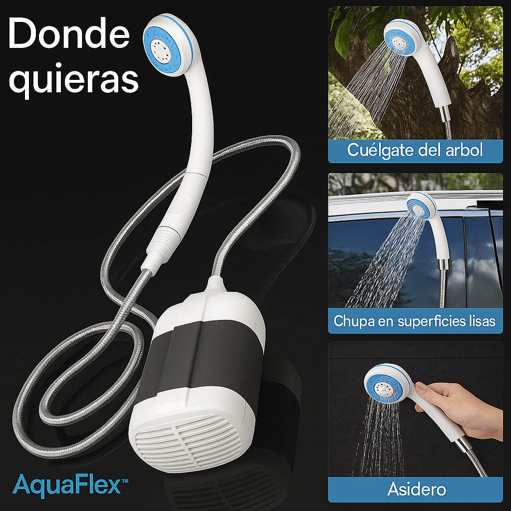 AQUAFLEX: DUCHA PORTÁTIL