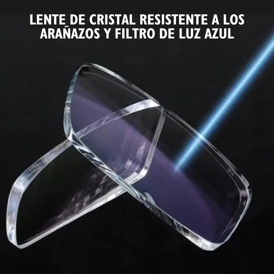 Gafas Inteligentes Anti Rayos - Vision™ + Funda de Cuero + Botella Limpia Gafas 500ml GRATIS