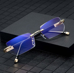 Gafas Inteligentes Anti Rayos - Vision™ + Funda de Cuero + Botella Limpia Gafas 500ml GRATIS